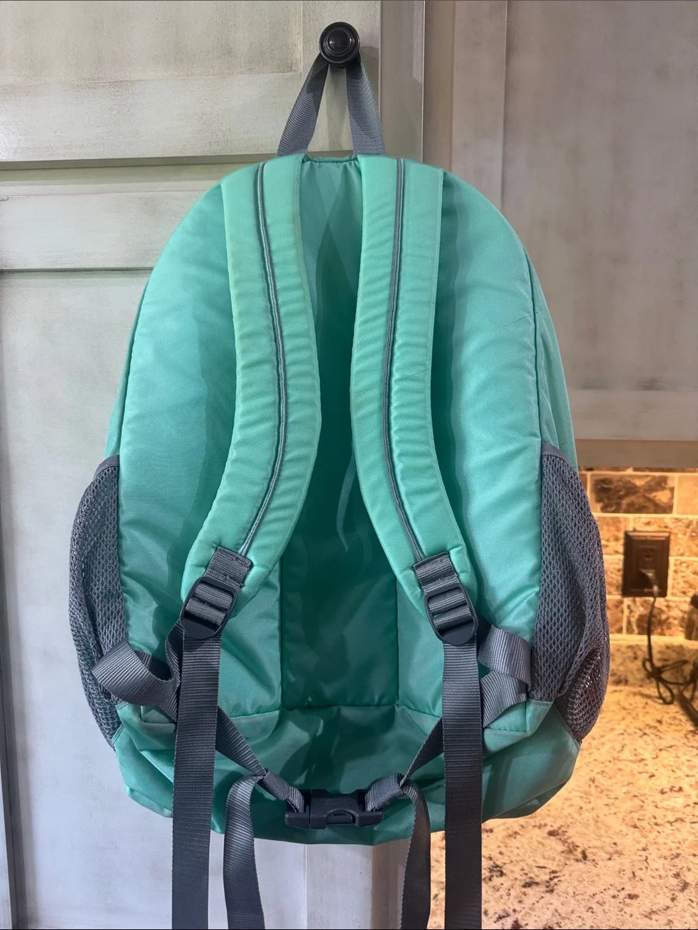 “Libby” LL Bean Mint Green Deluxe Backpack and Lunchbox— *With monogram